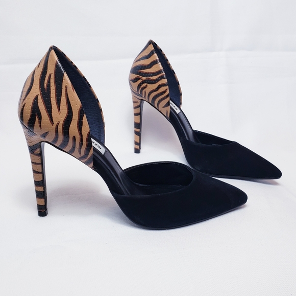 Steve Madden Shoes - Steve Madden Hypnotic Tiger Pointed D'Orsay Pumps